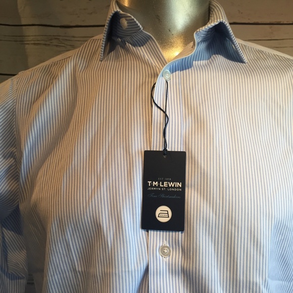 T.M.Lewin Other - T M Lewin Long Sleeve Button Down Slim Fit Shirt